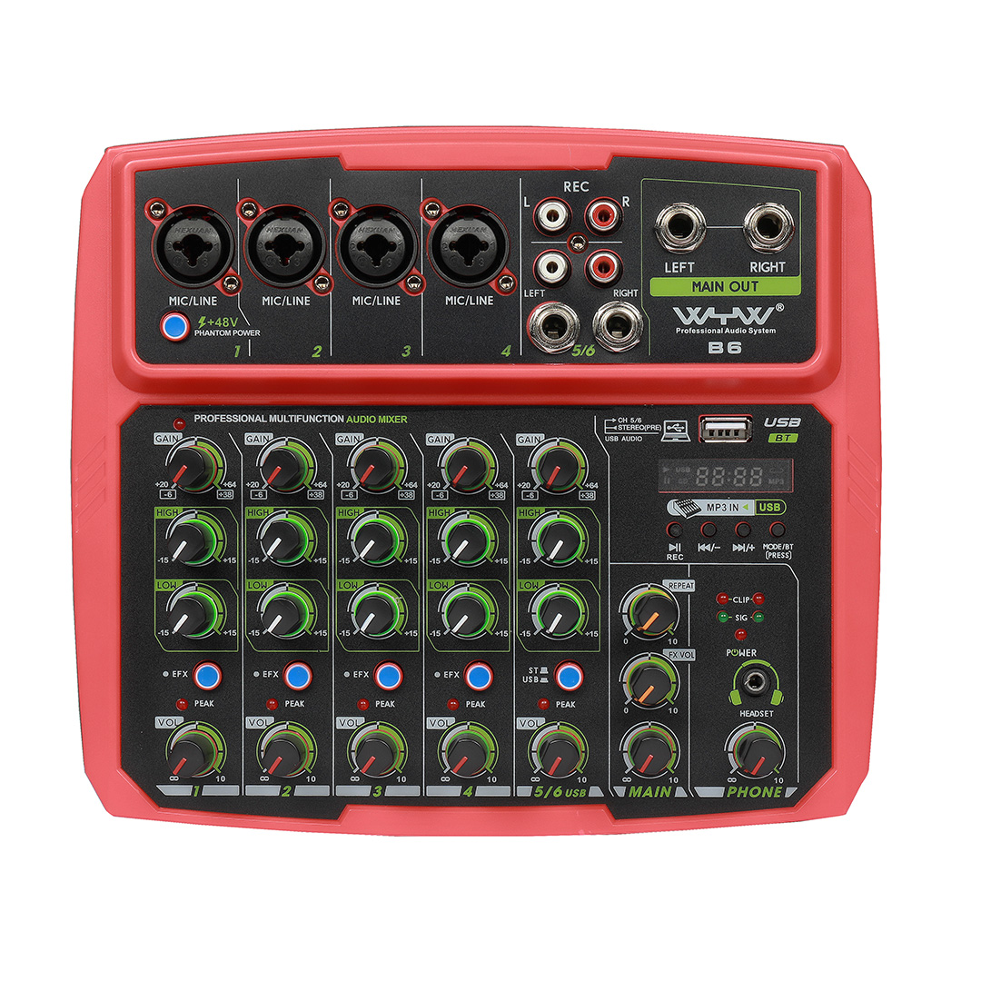 SOUND BLAST MIXER --- PROFESSIONAL -- YELLOW -- GREEN -- RED (10)